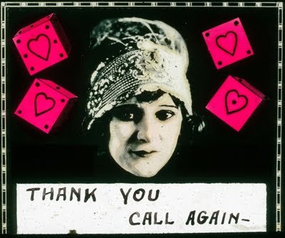 Generic message slide, unidentified woman, Universal Film Mfg. Co. (circa ?)
