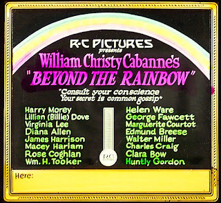 Coming attraction slide for reissued Beyond the Rainbow (1922)