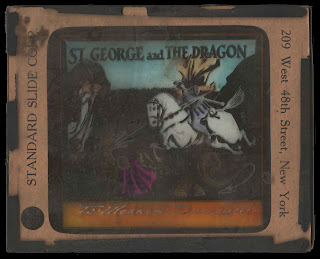 Slide with Frame St. George and the Dragon (1912)