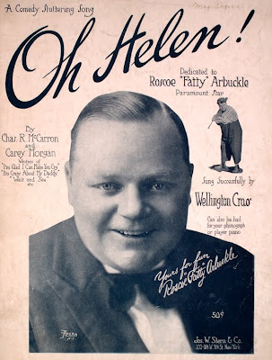 Sheet music for "Oh Helen" (1918)
