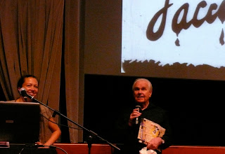 David Robinson introduces J'Accuse restorer Annike Kross at 2009 Le Giornate del Cinema Muto