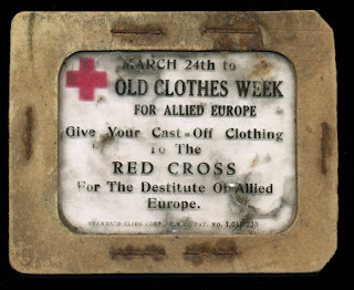 Cellophane slide, Red Cross Clothing Drive (c. 1917)