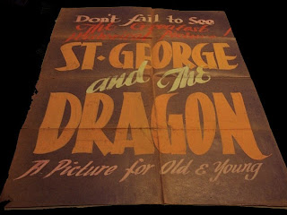 Poster from Ruggieri exhibition of St. George and the Dragon